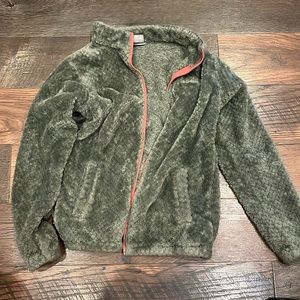 Kids columbia fleece jacket